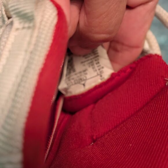 W14 AIR JORDAN 11 Retro "Cherry/Varsity Red" Sneakers - Picture 9 of 9